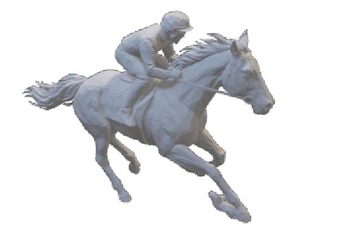 Resin printed jockey - , and